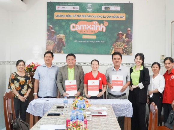 Vĩnh Long ra mắt chương trình “Cam xanh nghĩa tình”